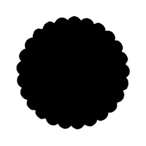 Uchida Of America Uchida LV-XGCP65 Clever Lever Extra-Giga Craft Punch  Scalloped Circle  Black - Image 2